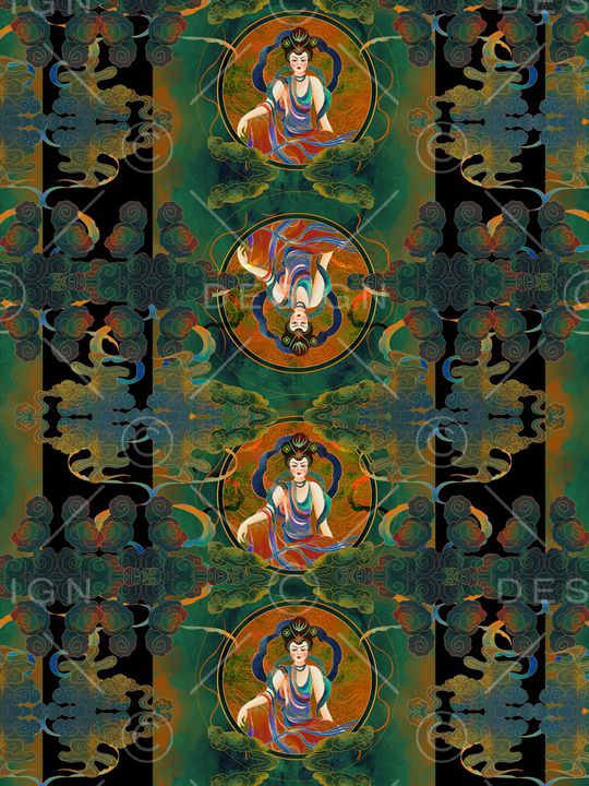 定位花印花华亿平台图片