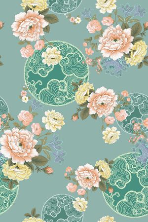 绿植树叶印花华亿平台图片