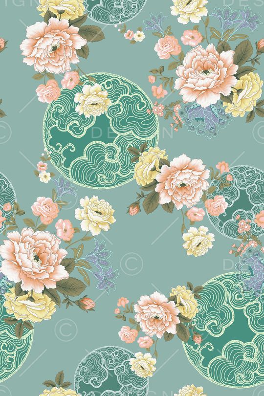 绿植树叶印花华亿平台图片