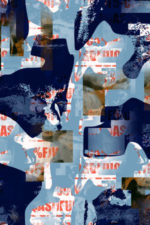 几何印花华亿平台图片