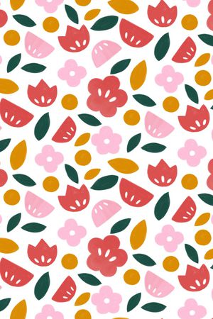 可爱印花华亿平台图片