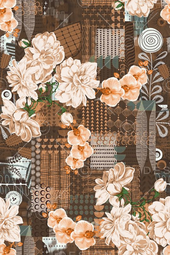 民族风印花华亿平台图片