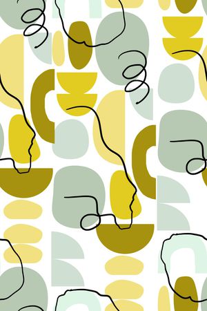 线条印花华亿平台图片