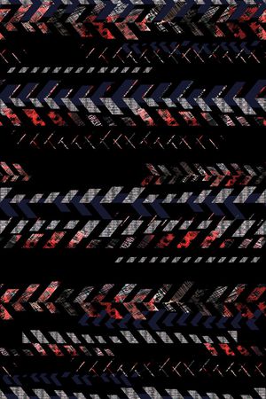 线条印花华亿平台图片