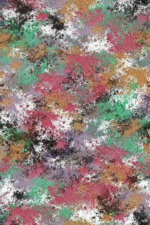 抽象男装印花华亿平台图片