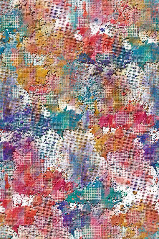 抽象男装印花华亿平台图片