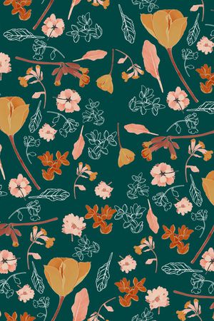 小雏菊印花华亿平台图片