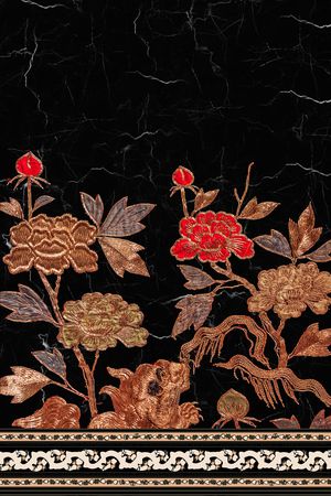 几何印花华亿平台图片