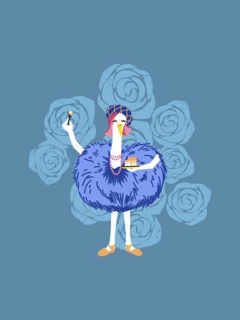 插画印花华亿平台图片