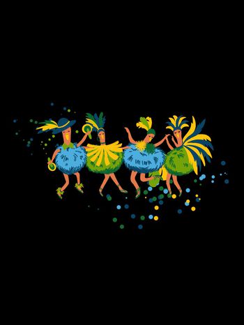 插画印花华亿平台图片