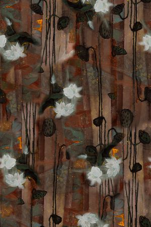 旗袍印花华亿平台图片