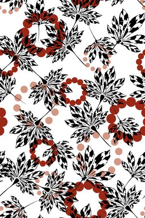 绿植树叶印花华亿平台图片