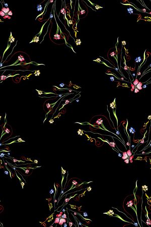 旗袍印花华亿平台图片