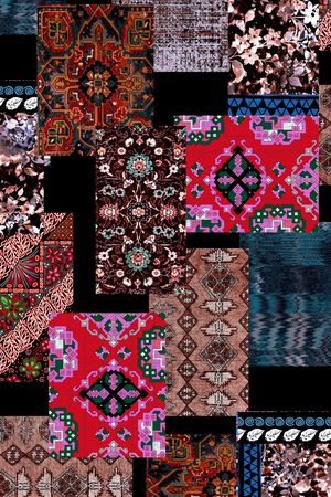 几何印花华亿平台图片