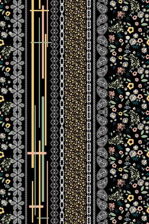 线条印花华亿平台图片