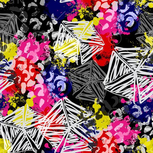 分形印花华亿平台图片