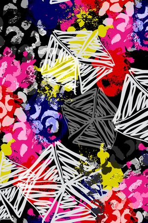 分形印花华亿平台图片