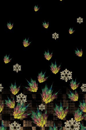 几何印花华亿平台图片