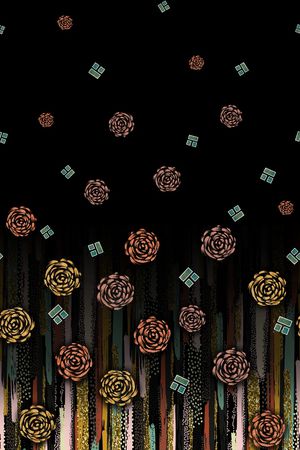 几何印花华亿平台图片