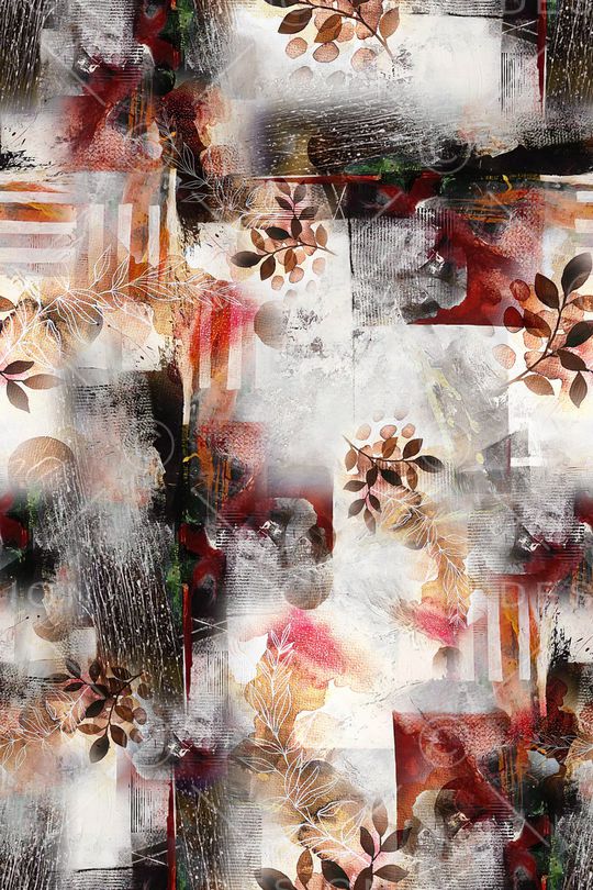 几何印花华亿平台图片