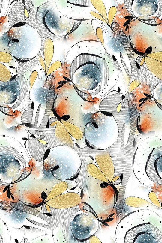 几何印花华亿平台图片