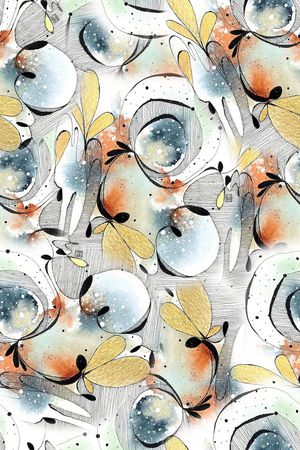 几何印花华亿平台图片