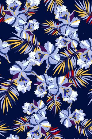 绿植树叶印花华亿平台图片