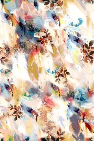 几何印花华亿平台图片