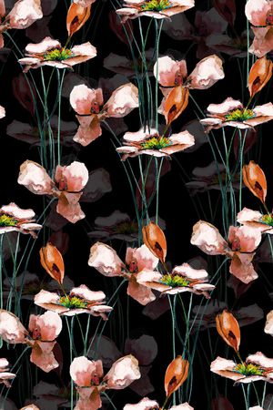 绿植树叶印花华亿平台图片