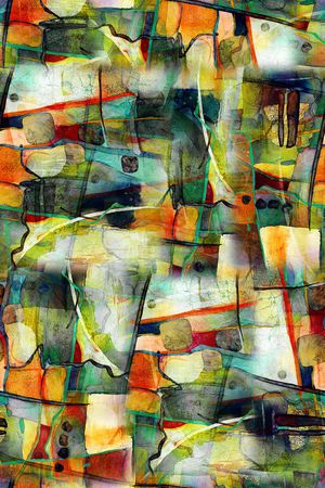 几何印花华亿平台图片