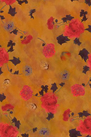 连衣裙印花华亿平台图片