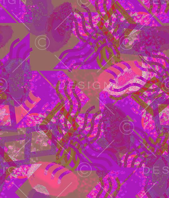 几何印花华亿平台图片