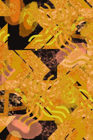 几何印花华亿平台图片