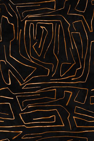 线条画印花华亿平台图片