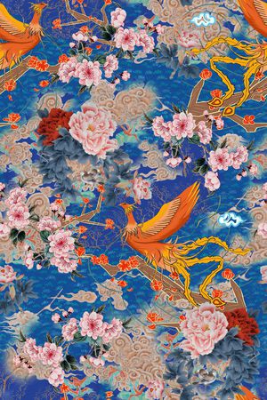 香云纱印花华亿平台图片