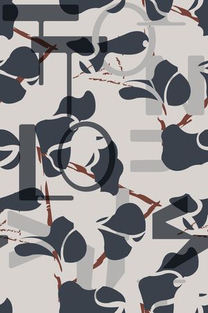 几何印花华亿平台图片