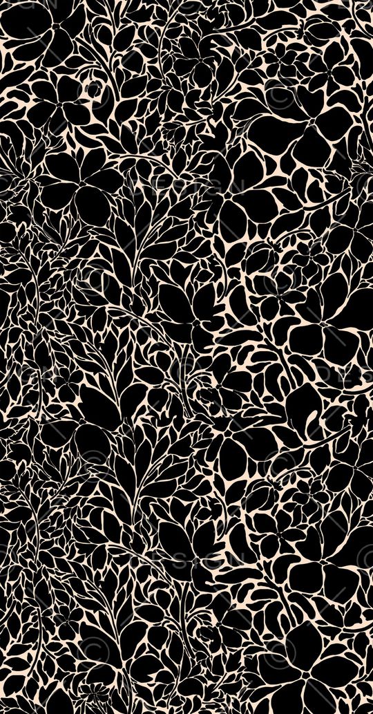 抽象花卉印花华亿平台图片