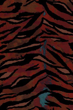 抽象花卉印花华亿平台图片