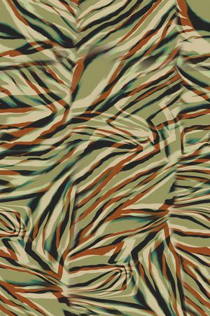 抽象花卉印花华亿平台图片