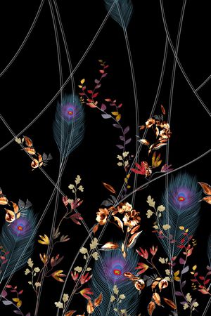 几何印花华亿平台图片