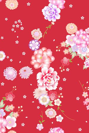 和服印花华亿平台图片