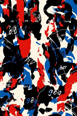 几何印花华亿平台图片