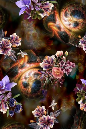 几何印花华亿平台图片