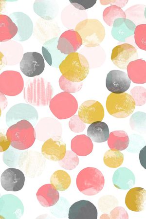 抽象花卉印花华亿平台图片