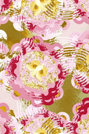 几何印花华亿平台图片