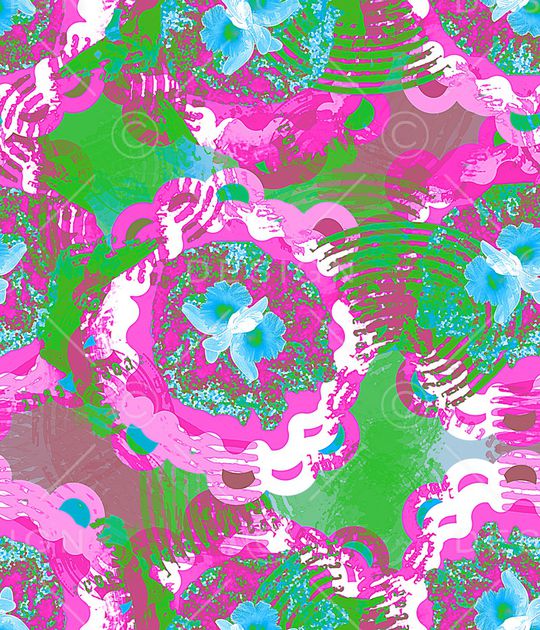 几何印花华亿平台图片