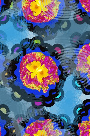 几何印花华亿平台图片