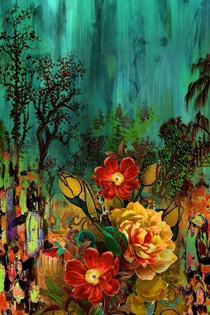 几何印花华亿平台图片