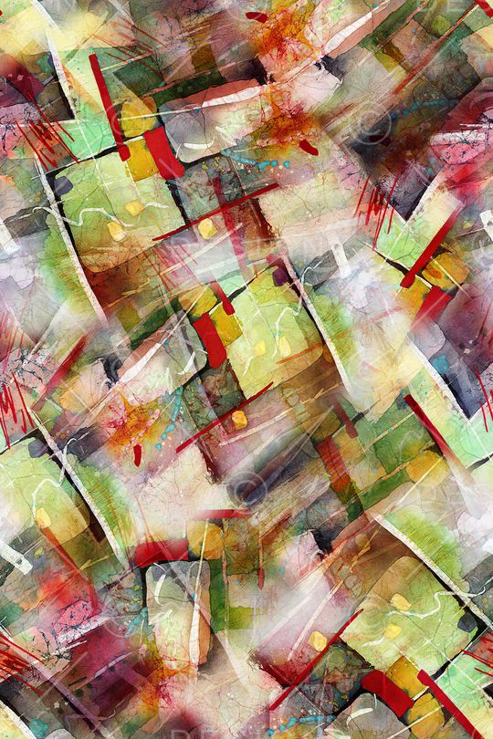 几何印花华亿平台图片