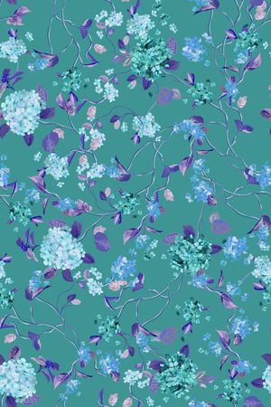 树枝印花华亿平台图片